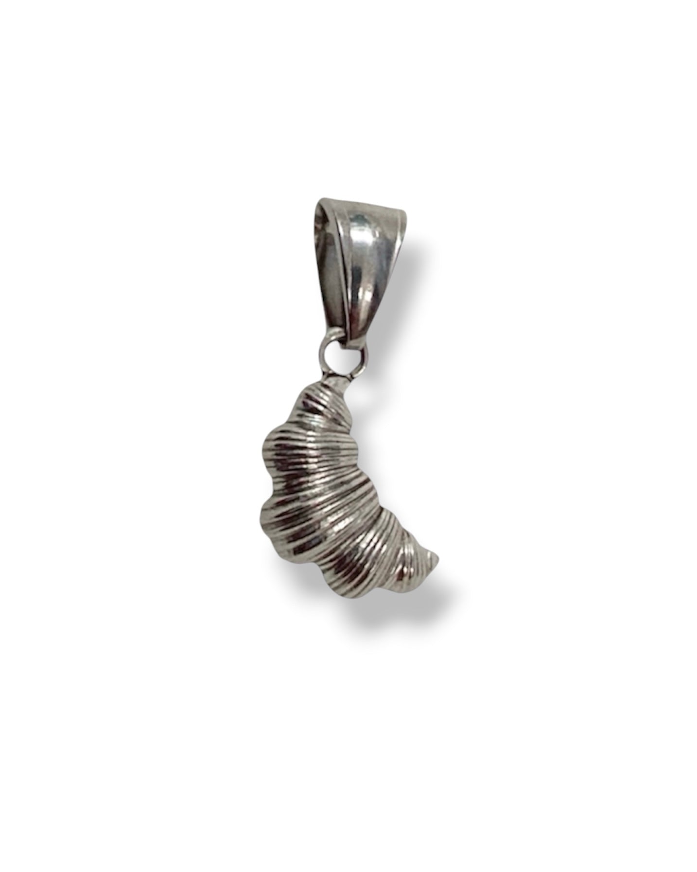 Ciondolo Croissant Silver