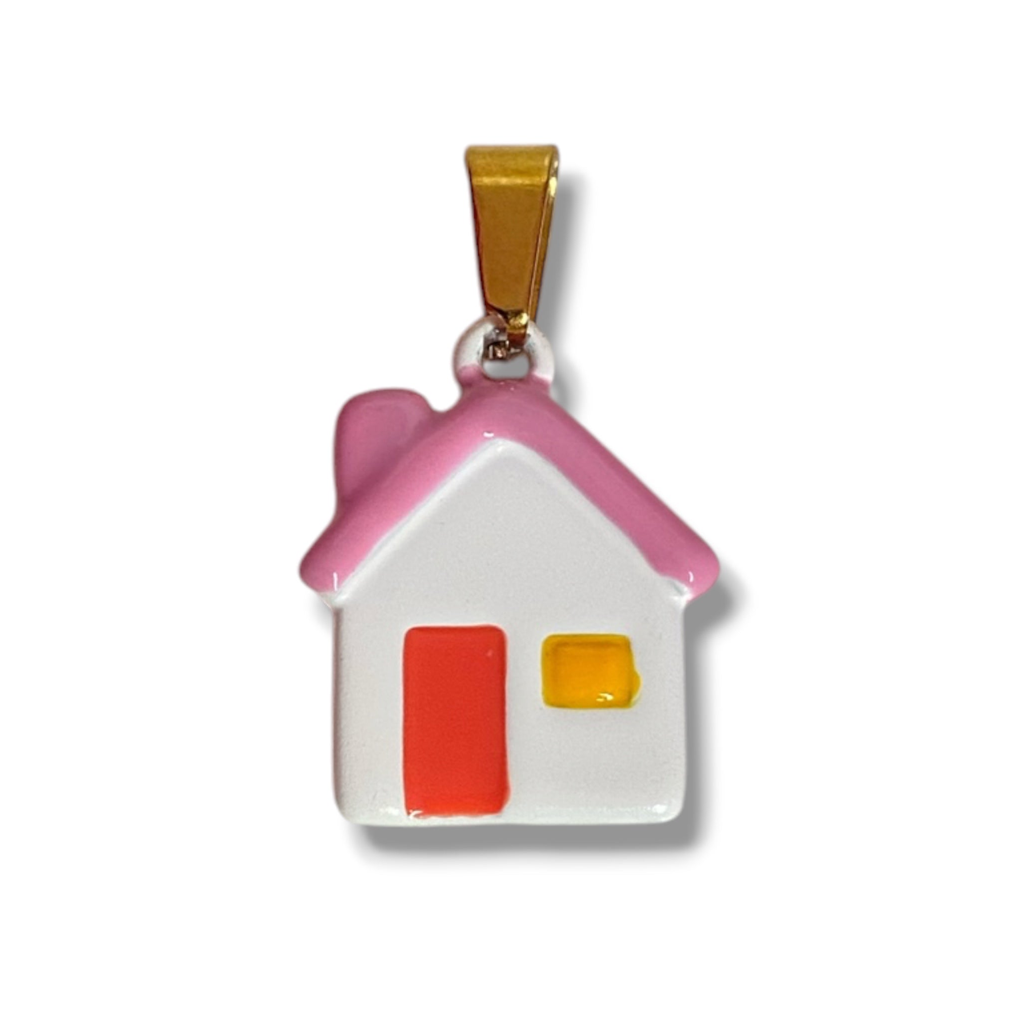 Ciondolo "Home" rosa