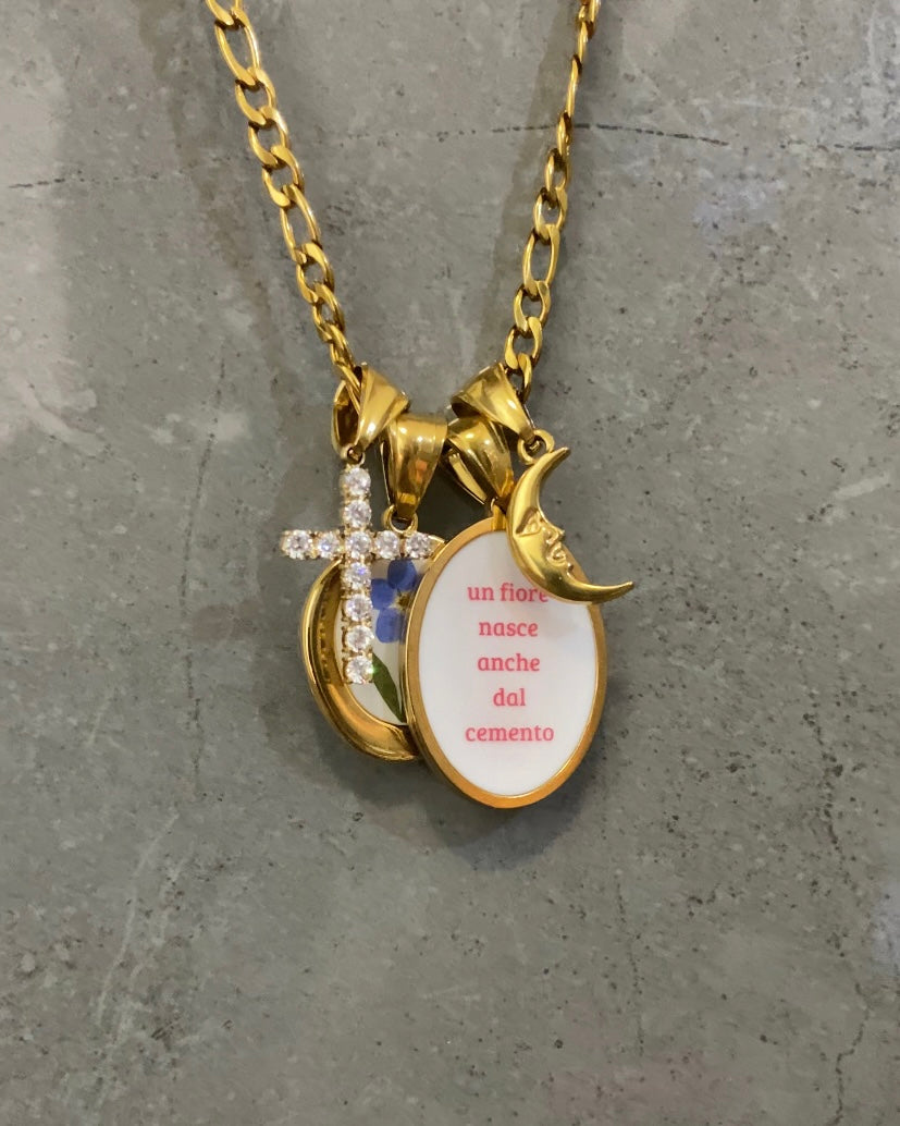 Ciondolo Quote Gold