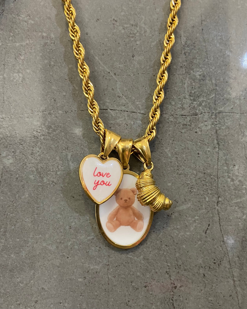 Ciondolo Teddy Gold