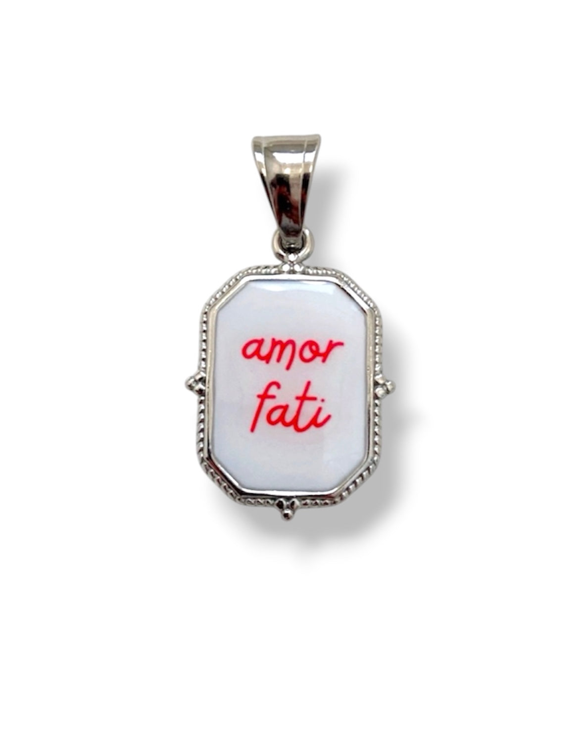 Ciondolo Amor Fati Silver