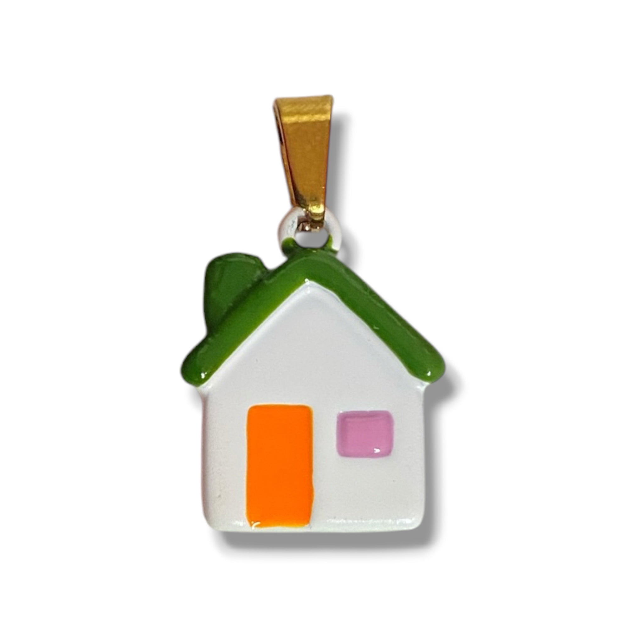 Ciondolo "Home" verde